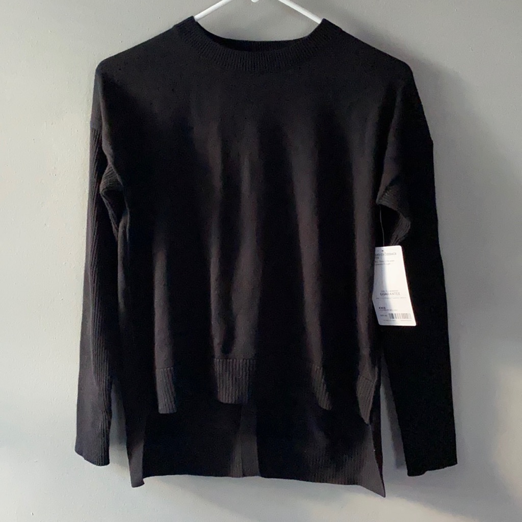 Athleta Split Back Sweater